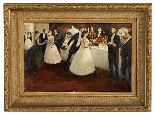 The Banquet Oil Painting