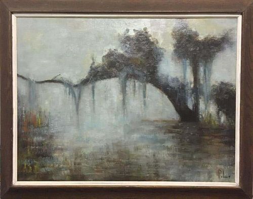 Bayou Barataria (Louisiana) Oil Painting