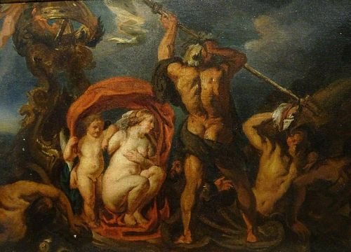 The Rape Of Europa Oil Painting