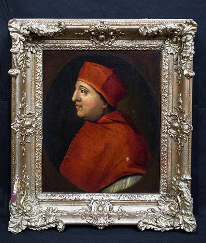 Portrait of Cardinal Thomas Wolsley (1473-1530) Oil
