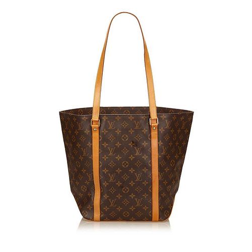 Louis Vuitton Monogram Sac Shopping PM Tote Bag