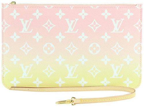 Louis Vuitton Pink Yellow Monogram By The Pool