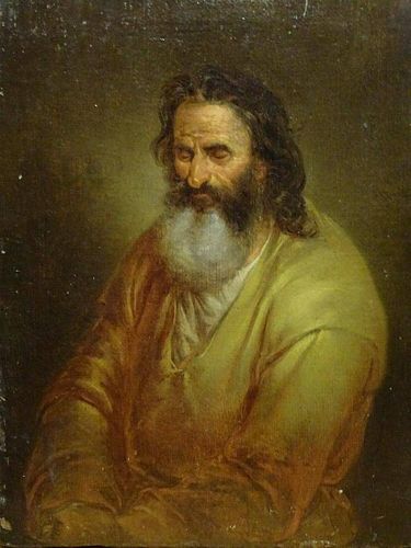 Portrait Of Greek Author Homer Oil Painting