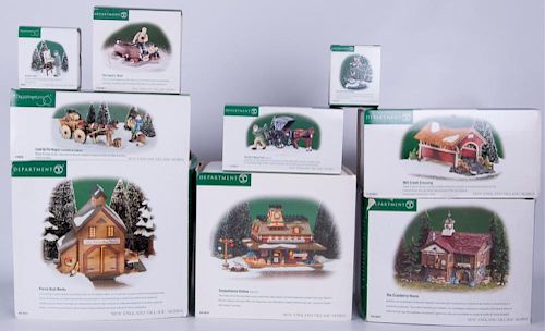 Department 56 New England Village Collection, Nine