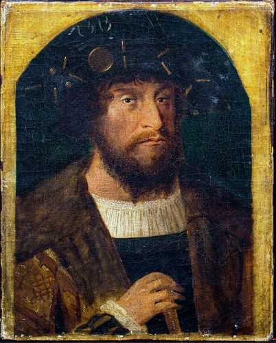 Portrait Of Christian II (1481-1559) King Of Denmark