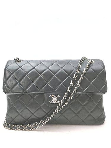 Chanel Rare Double Face Quilted Lambskin Jumbo Classic