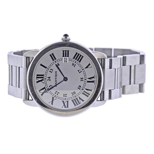 Cartier Ronde Solo Stainless Steel Watch 2934