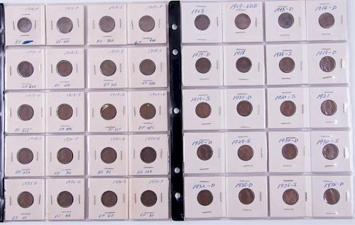 Lincoln Head Wheat Penny Assortment