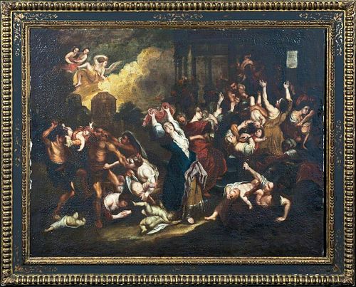 Massacre Of The Innocents Oil Painting