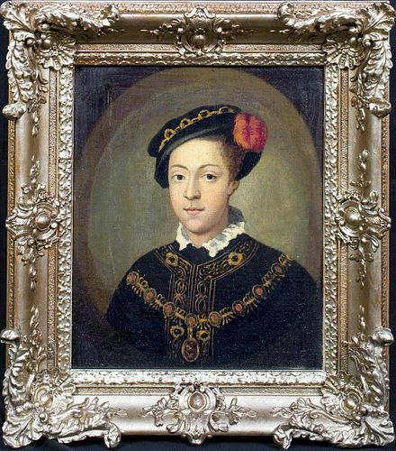 Portrait of King Edward VI (1537-1553) Oil Painting