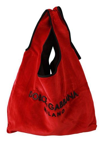 Red Velvet Logo Women Shopping Market Handbag Tote Bag