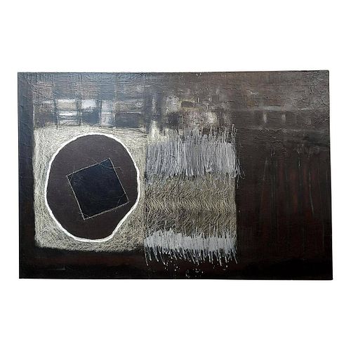 Shade of Grey Abstract Oil Painting