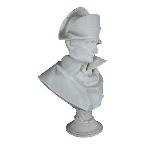 Napoleon Bonaparte Emperor Marble Bust