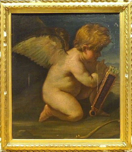 Cupid & Arrows Oil Painting