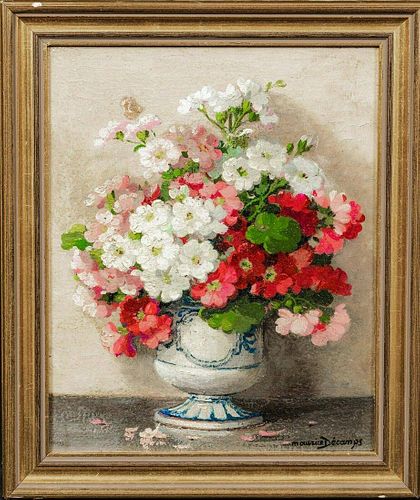 Still Life of Flowers Stock In A Vase Oil Painting