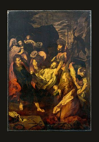 The Entombment of Christ Oil Painting