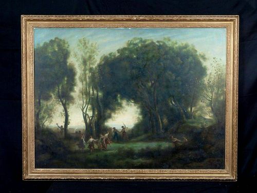 Maidens Forest Landscape Oil Painting