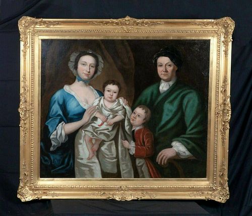 Family Master Portrait Oil Painting