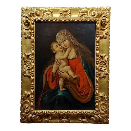 Madonna With Child Oil Painting