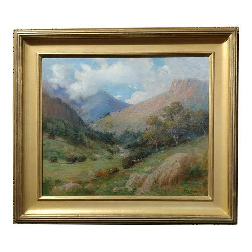California Landscape Oil Painting