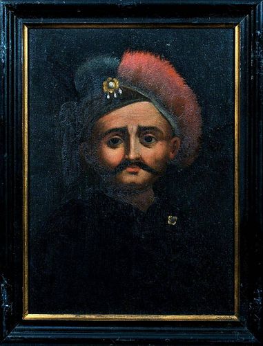 Portrait of Persian Turkish Ruler Shah Abbas I
