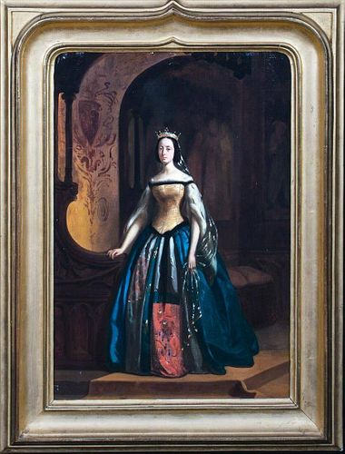 Portrait of Queen Victoria Oil Painting