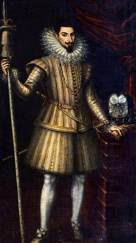 Portrait King Phillip II of Spain Oil Painting