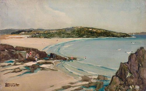 Porthmeor Beach Oil Painting