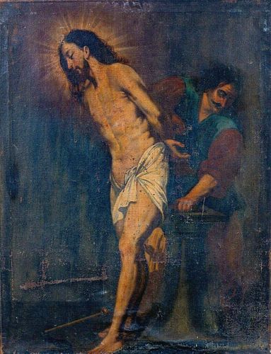 Flagellation of Christ Oil Painting