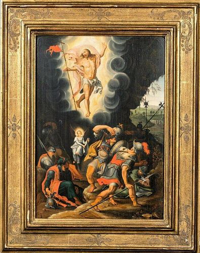 Resurrection Christ Oil Painting