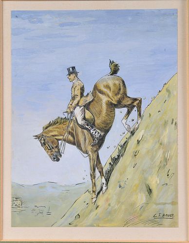 SPORTMAN ON HIS HORSE