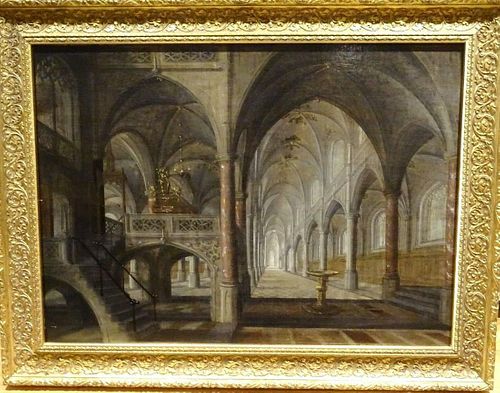 Large 17th Century Dutch Gothic Cathedral Church