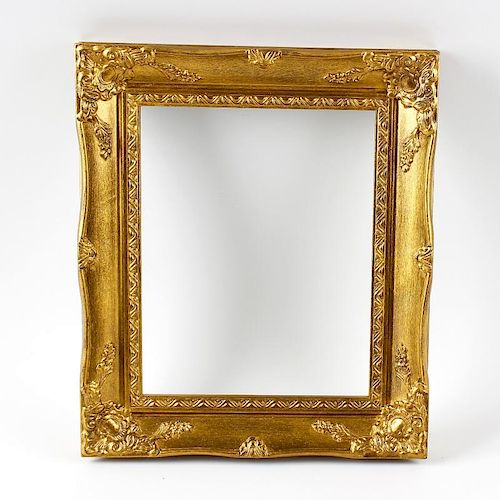 A group of gilt picture frames. To include five pairs, various square and rectangular, assorted size