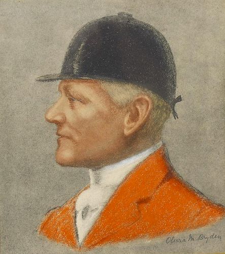 Olivia M. Bryden (early 20th century)Profile portrait of Major Morland John Grieg, Master of the Dev