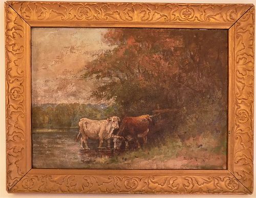 EA PAGE PAINTING OF COWS