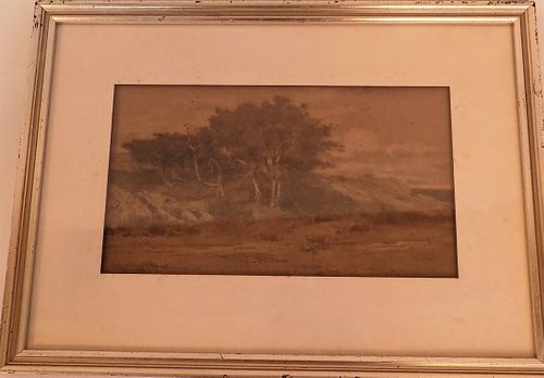 RS GIFFORD LANDSCAPE DRAWING