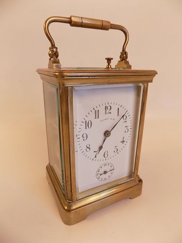 TIFFANY REPEATER CARRIAGE CLOCK