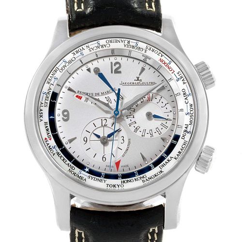 Men's Jaeger Lecoultre Master World Geographic Watch