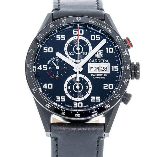TAG HEUER CARRERA CALIBRE 16 DAY-DATE CHRONOGRAPH