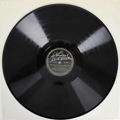 Frank Sinatra Sincerely Authentic Signed Without A Song