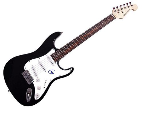 Eric Clapton Autographed Signed Guitar