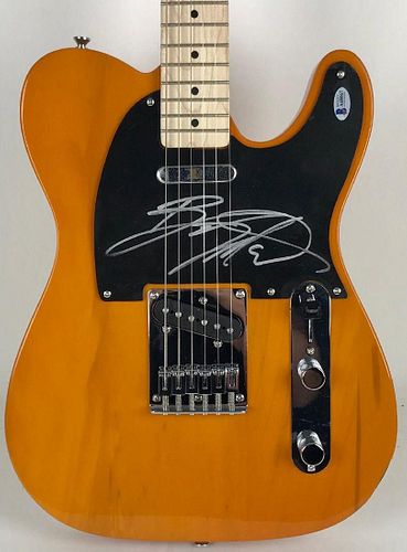 Bruce Springsteen Signed Fender Squier Telecaster