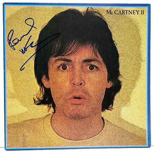 PAUL McCARTNEY Beatles Signed Autographed "McCartney