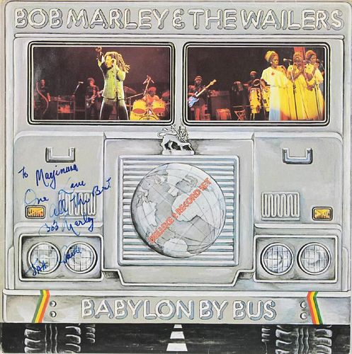Bob Marley "One Love All The Best" Signed Babylon By
