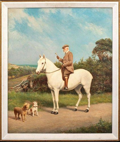 King George V On A White Horse