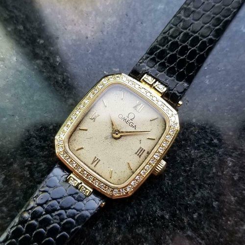 Vintage 1980 Omega dress watch