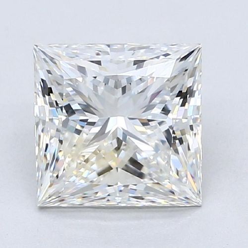 3.01-Carat Princess Cut Diamond