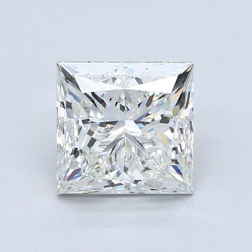 4.01-Carat Princess Cut Diamond