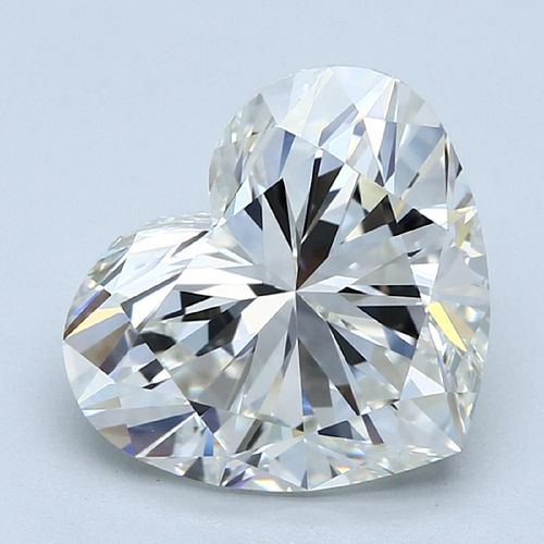 4.02-Carat Heart Shaped Diamond