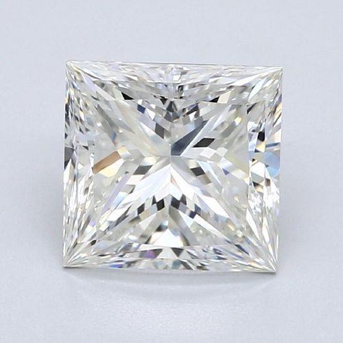 3.51-Carat Princess Cut Diamond